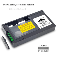 Convertisseur adaptateur VHS C vers cassette VHS alimenté par piles, lecteur de bande vidéo compatible caméscope VCR, outil d'archivage rétro