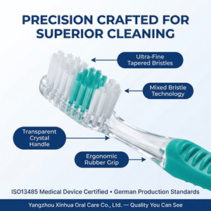 <span class=keywords><strong>Cepillos</strong></span> <span class=keywords><strong>de</strong></span> <span class=keywords><strong>Dientes</strong></span> para Adultos <span class=keywords><strong>al</strong></span> <span class=keywords><strong>por</strong></span> <span class=keywords><strong>Mayor</strong></span>, Económicos, Multicolores, con Mangos Ergonómicos Transparentes Antideslizantes, Productos <span class=keywords><strong>de</strong></span> Cuidado Bucal - Product Image 3
