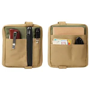 Sac de rangement EDC extérieur portable sac de carte multifonctionnel boîte à outils EDC