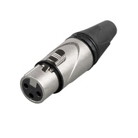 Profession connecteurs de prise Xlr Audio vidéo de haute qualité connecteur Neutrik Xlr femelle et mâle 3 broches