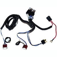 Kit de Cableado de Señales de Giro para ATV UTV de Precisión con Luces LED, Interruptor de Giro, Luz de Emergencia, Conjunto de Cables Automotrices