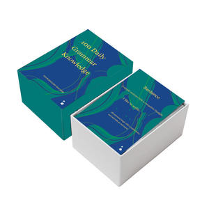 Tarjetas de visita de afirmación de salud mental de diseño personalizado, cartas de juego de autofrases positivas con caja de cartón, Material de tamaño personalizado - Product Image 6