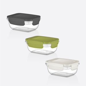 Frigoclick Fresh Box 550 ml – Contenant alimentaire avec couvercle pour préparation de repas et réfrigération - Product Image 3