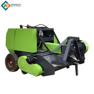 High Quality And Durable Manual Hay Round Pine Grass Alfalfa Straw Silage Hay Round Baler