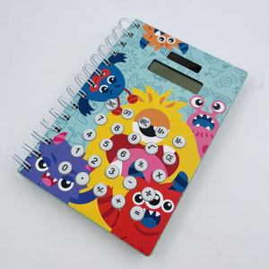Agenda Personalizada con Diseño de Monstruo, Reutilizable, A5/A6, Encuadernación en Espiral, Impresión Digital, <span class=keywords><strong>Calculadora</strong></span>, Color Personalizado, Regalo para Estudiantes - Product Image 5