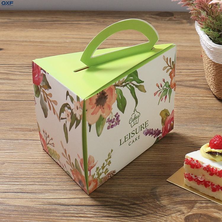 Baking Packaging Cardboard Cake Paper Box Loose Packaging Soft Card ...
