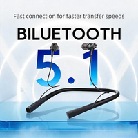 Oreillettes Bluetooth Remax à tour de cou Écouteurs de sport sans fil Bluetooth intra-auriculaires Écouteurs sans fil à tour de cou avec microphone