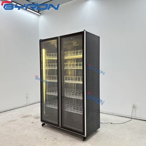 Refrigerador Comercial de Lujo con Puertas de Vidrio, Refrigerador Vertical de Una Puerta para Bebidas, Congelador Comercial de Exhibición - Product Image 6