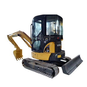 Miniexcavadora Komatsu Pc35 con Cucharón de Excavación de 0.12m³ de Capacidad, Peso Operativo de 3.5 Toneladas, Maquinaria de Construcción Usada - Product Image 1