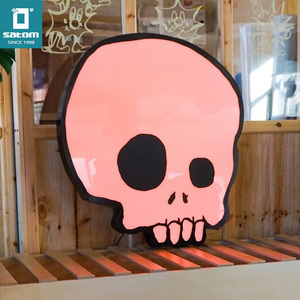 Frosted màu không khung Acrylic ánh sáng Hộp biểu tượng tùy chỉnh - Product Image 4