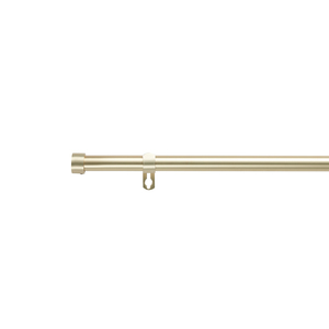 ALY HOME Gold Metal <strong>Curtain</strong> <strong>Poles</strong> 25mm Diameter Adjustable Extendable Wall Mounted with <strong>Eyelet</strong> and Finials - Product Image 6