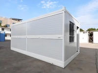 Maison Conteneur Pliable 2026 Nouveau Style Bureaux Modulaires Préfabriqués Mini-Dormitoires Construction