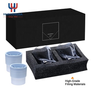 9 oz Old Fashioned Transparent Crystal Glass Whisky Rocks Verres Set pour Scotch Cocktail Rum pour Cognac Vodka Liqueur Coffret cadeau - Product Image 2