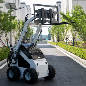 Fourches à changement de vitesse latérales hydrauliques Attachements Largeur maximale de fourche 850mm pour mini chargeuse compacte à dérapage Chargeuse sur chenilles Petite chargeuse sur pneus - Product Image 6