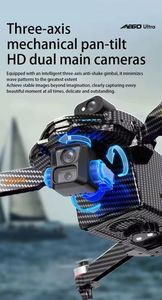 Drone pliable avec caméra double grand angle 4K, évitement d'obstacles, maintien d'altitude, Wifi FPV, RC, quadricoptère, VS SG909 - Product Image 5