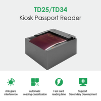 Escáner Multifuncional de Tarjetas de Identificación y Pasaportes con OCR, NFC, Lector de Visa, Licencia de Conducir y MRZ, con Sistema de Verificación para Aeropuertos y Hoteles