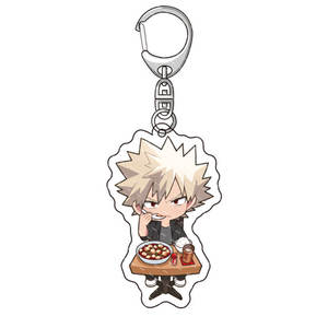 Porte-clés en acrylique <span class=keywords><strong>My</strong></span> <span class=keywords><strong>Hero</strong></span> Academiaed avec pendentif porte-clés Izuku Midoriya et Shoto Todoroki Design Anime pour les fans Cadeau en gros - Product Image 4