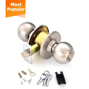 Best Selling Latest Models Knob Lock Tubular Door Knobs For Interior Doors With Lock