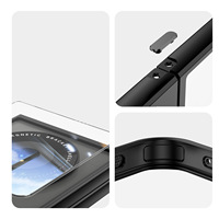 Étui rotatif magnétique à 360 degrés pour Samsung Galaxy Z Flip 8 7 6, charge sans fil, antichoc, anti-rayures, coque fine