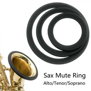 Silicone Sax Mute Ring Dampener Silencer Model pour <span class=keywords><strong>Alto</strong></span> Tenor Soprano Saxophone Accessoires d'instruments de musique - Product Image 2