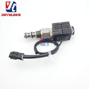 巨裕隆高品质先导安全锁旋转电磁阀，适用于三一SY55/65/135/215-8工程机械零件 - Product Image 5