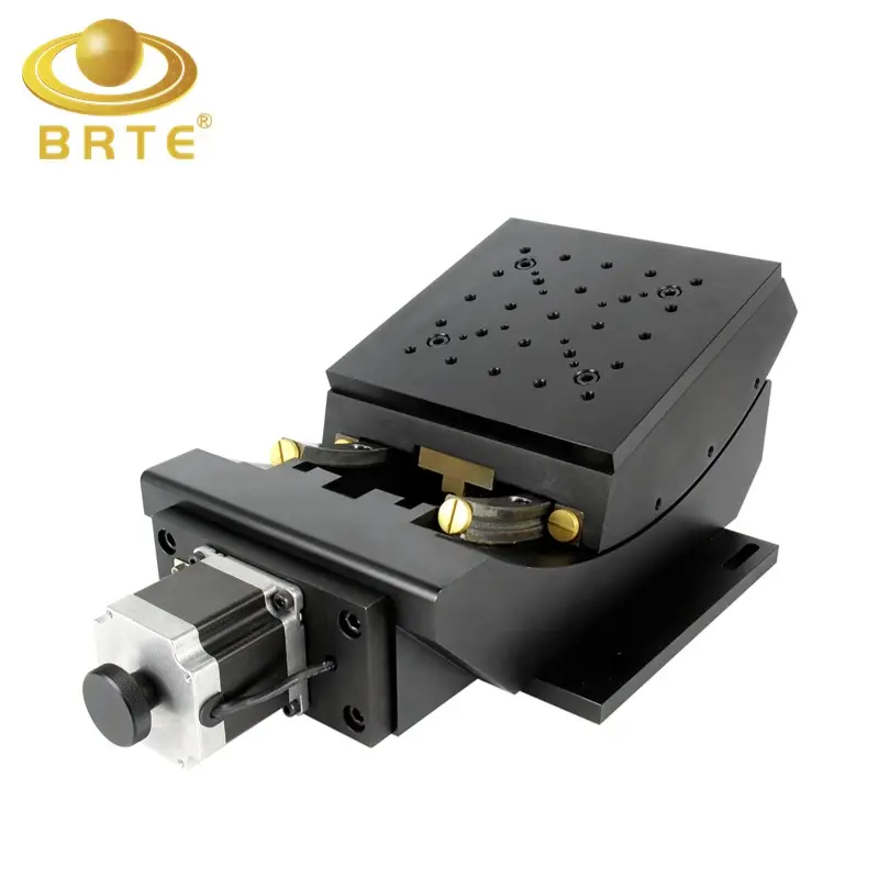 Brte 7sga2-serie Table160 * 160Mm 1-En 2-assige Gemotoriseerde Goniometer Podium Met Hoge Precisie