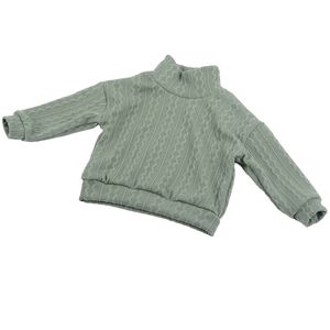 Custom Logo Little Baby <b>Top</b> High Collar Wool Pullover Tracksuit for Boys and Girls Soft Babys Tank <b>Top</b> Design - Product Image 3