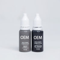 Pigment de maquillage permanent, encre pour tatouage des sourcils, vente chaude, micro-pigment, pigment de microblading pour sourcils