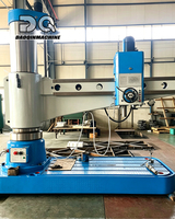 Mesin Bor Radial Manual Hidrolik Z3080 80mm, Mesin Bor Lengan Radial untuk Pengeboran dan Pembubutan Logam, Cetakan Baja, dan Industri