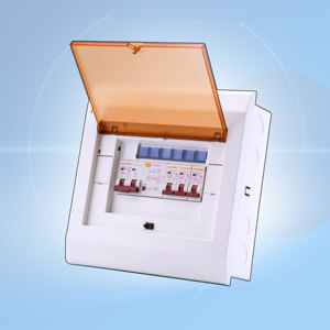Caja de distribución eléctrica de metal plástico azul equipos de distribución eléctrica de fábrica OEM ODM personalizados - Product Image 1