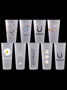 Vasos Desechables Transparentes Esmerilados de 90 mm con Logotipo Personalizado Serigrafiado para Jugos y Té de Burbujas, Vasos de Plástico PP para Bebidas - Product Image 3