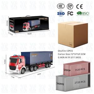 Camión de Control Remoto AiJH, Camión de Carga que Recibe Contenedores, Camión de Ingeniería y Construcción, Juguetes de Camiones RC - Product Image 5