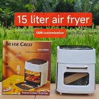 Friteuse à air professionnelle Deson 6L avec écran numérique, multifonctionnelle, pour une cuisine saine en famille