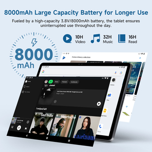 ALLDOCUBE IPlay 60 <span class=keywords><strong>Lite</strong></span> 11 pollici <span class=keywords><strong>Tablet</strong></span> T606 Android 14 13MP fotocamera 4GB RAM 128GB ROM 8000mAh Widevine L1 <span class=keywords><strong>Tablet</strong></span> - Product Image 5