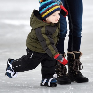 Scarpa da Skate a doppio Bob regolabile in plastica per bambini per Patin Glace Enfant per giovani appassionati di Sport - Product Image 6