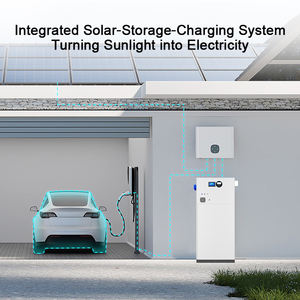Olink 10kWh Solar Powered EV Charger <strong>Hybrid</strong> Level 2 <strong>Charging</strong> <strong>Station</strong> Solar + Grid + Battery Smart Energy Use - Product Image 5