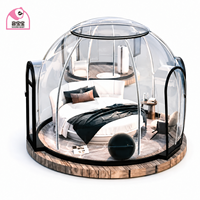 Dôme transparent de luxe en polycarbonate Sound Baby, dôme céleste à 360 degrés pour glamping, hôtel et resort