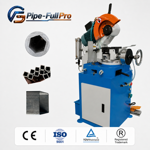 Máquina de Corte de Tubos Hidráulica Semiautomática para Acero al Carbono y Aluminio, Cuchilla de 250-350 mm, Velocidad de Corte de 52-104 r/min - Product Image 1