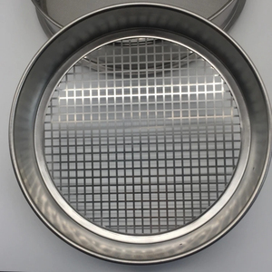 Plateau de tamisage rond standard combiné empilable avec boucle de limitation pour le tamisage de particules en lot en laboratoire et les échantillons multiples - Product Image 6