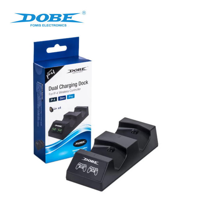 DOBE Dual Charging Dock Charge Station for PS4 DualShock Controller Game Accessories