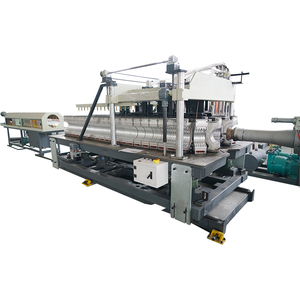 SBG315 PP PE HDPE çift duvar oluklu boru makinesi üretim hattı ekstrüzyon hattı - Product Image 5