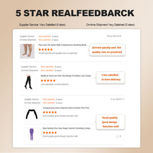 بالإضافة إلى حجم الركبة عالية Xxxl-جوارب 20 30mmhg للوريد المضاد للدوالي - Product Image 6