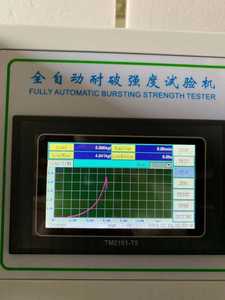 Papierbreuksterkte <span class=keywords><strong>Tester</strong></span> | Voor Golfkartonnen Doos En Kartonnen Testen | Iso 2758 Astm D3786 Compliance - Product Image 2