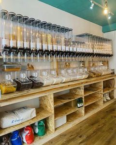 ตู้จ่ายขนมขายส่งแบบจำนวนมาก ตู้จ่ายอาหารออร์แกนิกและอาหารแห้ง ตู้จ่ายเครื่องเทศสำหรับโรงคั่ว - Product Image 4