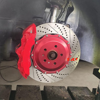 KLAKLE Auto Performance Parts GT6 Système de freinage 380*34MM Disque de rotor pour Toyota Supra Jza80 Big Brake Kit
