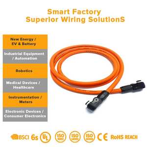 Kabel Harness BMS Baterai Kendaraan Energi Baru 8AWG Kawat Tembaga Segel Nilon/Karet Komunikasi RS485 untuk Komputer EV Sepeda Motor - Product Image 3