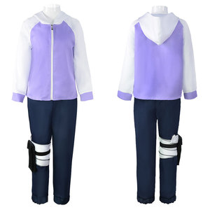 Disfraz de Hinata Hyuga, conjunto completo con Kunai y correas para actuaciones en escenario de juegos de rol de anime - Product Image 4