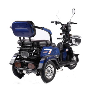 New Adult Electric Tricycle Household Leisure Small 3 Wheels Elderly Walking to <strong>Pick</strong> up Children Electric <strong>Bike</strong> Three People - Product Image 3