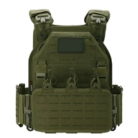 Nouveau sac de gilet amélioré de gilet tactique modulaire adaptatif découpé au laser 1000D pour des performances améliorées