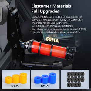 Simsonn Plus Pro แป้นเหยียบ200กก. แป้นเหยียบโหลดเซลล์และชุดแป้<span class=keywords><strong>น</strong></span><span class=keywords><strong>คล</strong></span>ัตช์สำหรับการเล่<span class=keywords><strong>น</strong></span><span class=keywords><strong>เกม</strong></span>พีซีเข้ากั<span class=keywords><strong>น</strong></span>ได้กับเกมแข่งรถและรถยนต์ - Product Image 5